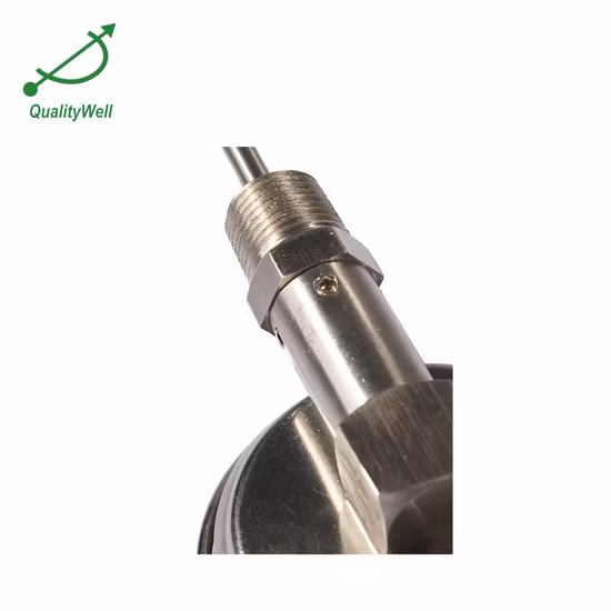 3" 4" 5" 6" Silicon Oil Glycerine Oil Filled Ss 304 Stainless Steel Bimetal Thermometer