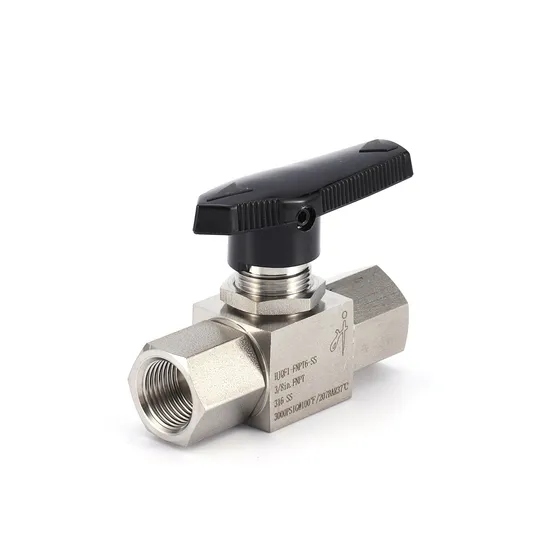Swagelok Forging High-Pressure Stainless Steel Needle Valve Butt Welding End