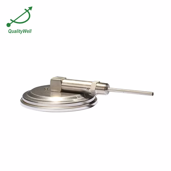 3" 4" 5" 6" Silicon Oil Glycerine Oil Filled Ss 304 Stainless Steel Bimetal Thermometer